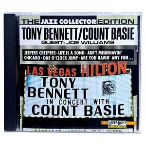 Tony Bennett Count Basie Las Vegas Hilton CD LaserLight 15722 Jazz Collector EUC